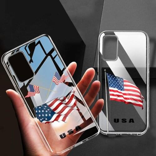 American flag USA FLAG Phone Case for Samsung Galaxy S20 Plus Ultra S10E S6 S7edge S8 S9 S10 Plus S10 S20lite Cover