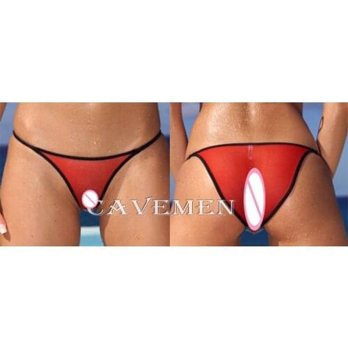 Black side * 2062 *Ladies Thongs G-string Underwear Panties Briefs T-back Swimsuit Bikini Free Shipping