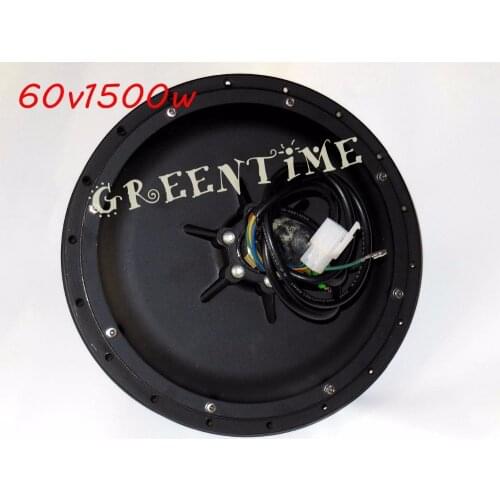 E-bike Hub Spoke Motor 60V 1500W Brushless DC Motor for Rear Wheel