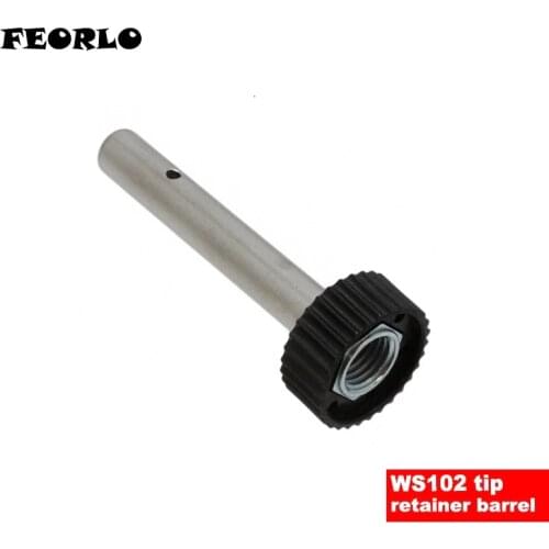 FEORLO Soldering Tip Retainer Barrel Sleeve WS102, for Weller WSD81, WSP80 Solder Iron, LT Solder Tips
