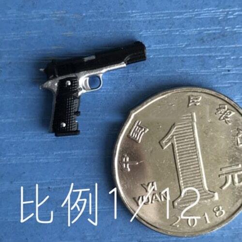 1/12 Soldier Pistol Model fit 6“ Action Figure Doll
