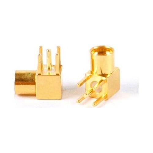 Shure MMCX elbow 90 degree socket headphone shell DIY headphone socket