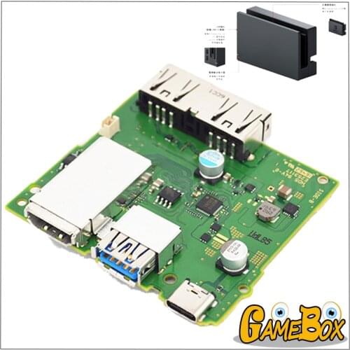 Original HD MI Port Socket Connector PCB Motherboard for HD MI Dock Charger Board Motherboard for Nintend Switch NS Console