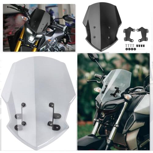 Motorcycle Windscreen Windshield Deflector For Yamaha MT 15 MT15 MT-15 2019 2020 2021 MT125 Pare-brise MT-125 MT 125 Parabrisas