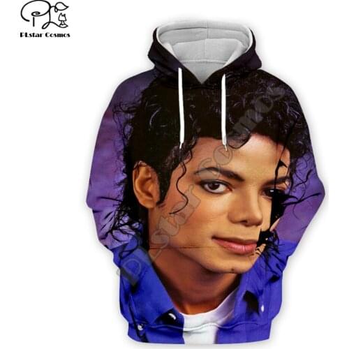 PLstar Cosmos Pop King Michael Jackson casual Streetwear Pullover colorful 3DPrint Zipper/Hoodies/Sweatshirt/Jacket/Men Women 12