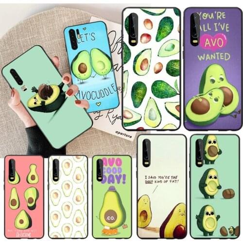 PENGHUWAN avocado DIY Luxury Phone Case for Huawei Honor 20 10 9 8 8x 8c 9x 7c 7a Lite view