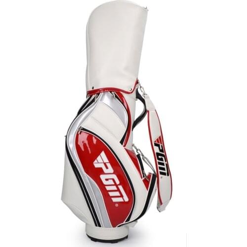 Standard Golf Bag 5 Divisions PU Waterproof Material With Clubs Head Cover