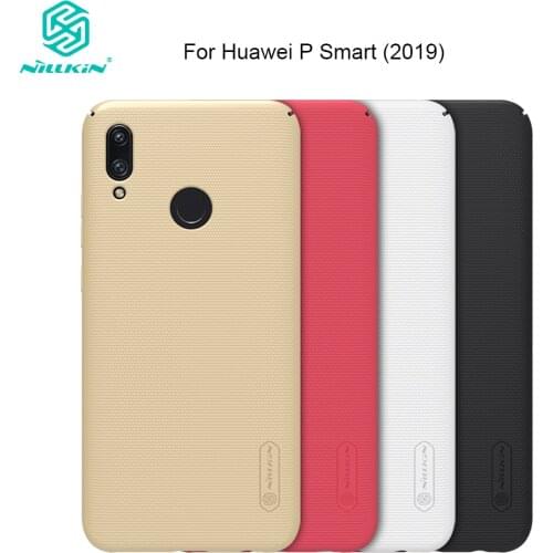 Nillkin Super Frosted Shield Hard Back Cover Case for Huawei P Smart 2019 (2019) Case PC Protective Anti-knock Gift Phone Holder