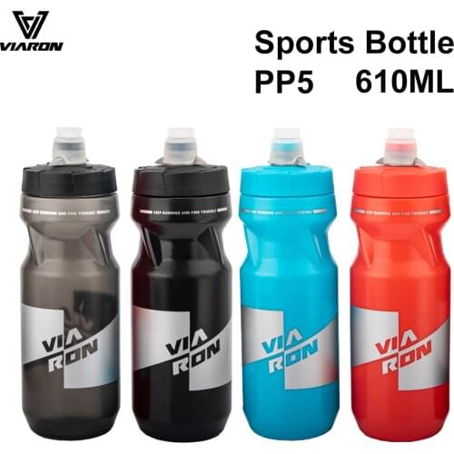 Cycling Bike Water Bottle 610ML Bicycle Portable Kettle Water Bottle Outdoor Sports Mountain Bike Drinkware