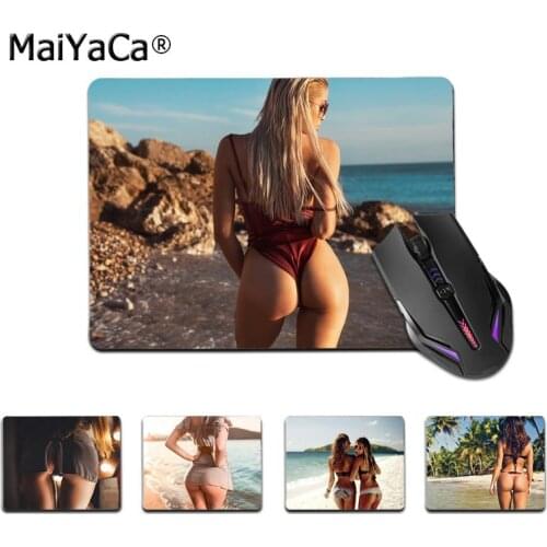 MaiYaCa High Quality Sexy girl butt beach Computer Gaming Mousemats Top Selling Wholesale Gaming Pad mouse