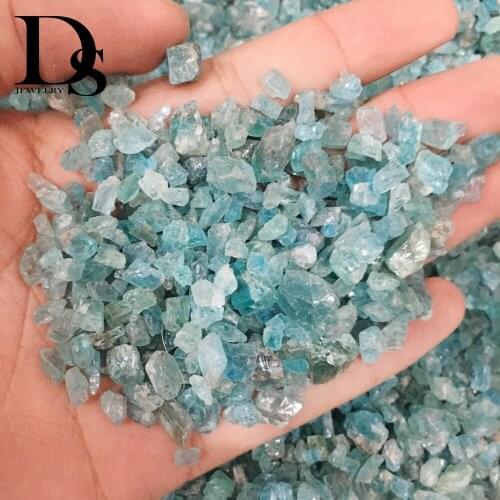 High Quality Natural Blue Apatite Quartz Crystal Rough Minerals Specimen Chakra Healing For Yoga Meditation Home Decoration Gift