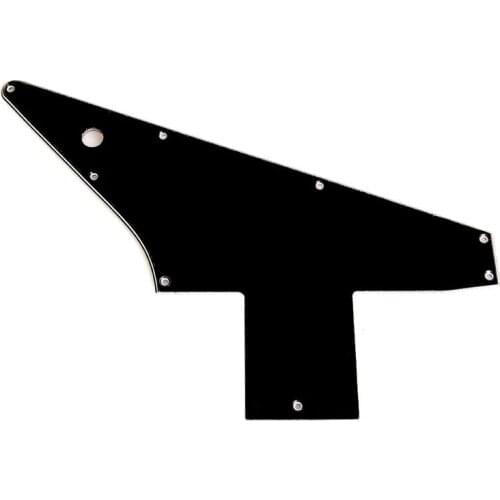 1PC 3Ply Guitar Pickguard Pick Guard for Gibson Explorer 76 Reissue Parts Black