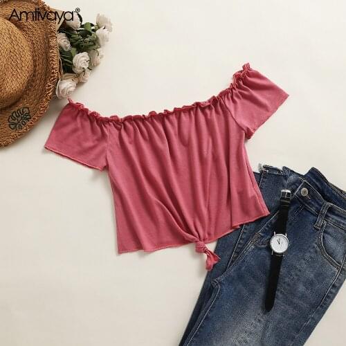 Женские трикотажные футболки Amtivaya China At AliExpress