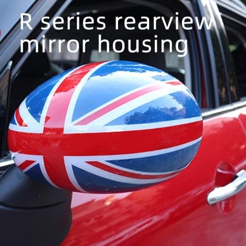 Car-Styling Door Rear View Mirror Covers Stickers for Mini Cooper S JCW Clubman Countryman Paceman R55 R56 R57 R60 R61
