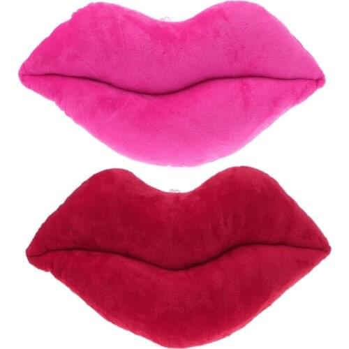 Big Lips Cushion Pillow Stuffed Plush Toy Doll Car Seat Valentines Day Gift By Irjdksd