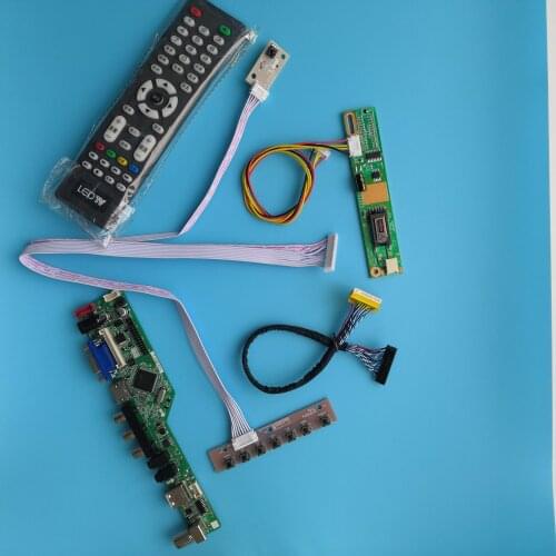 For LP154WX5-TLA1 VGA HDMI AV Resolution TV Controller Board Interface Module 1 lamps 15.4" 30pin Digital Signal USB 1280X800