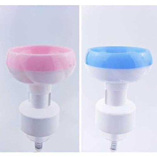 Liquid Soap Dispenser Foaming Pump 1Pcs PET Empty Bottle for Shower Gel 2Colors 250ML for Household Flower Shape Foam