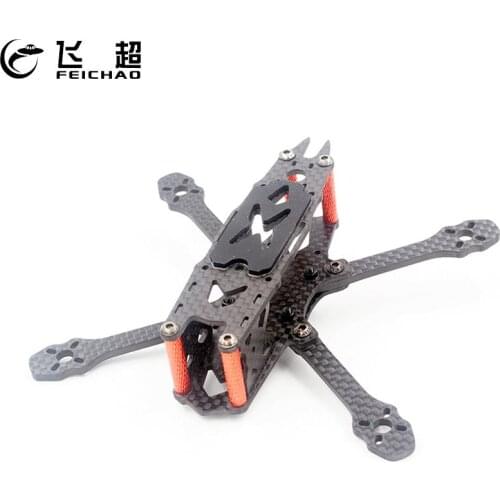 FEICHAO FS135 135mm 3 inch 3K Carbon Fiber Frame Kit Support 1103/1104/1305 Motor for DIY FPV Racing Drone RC Quadcopter
