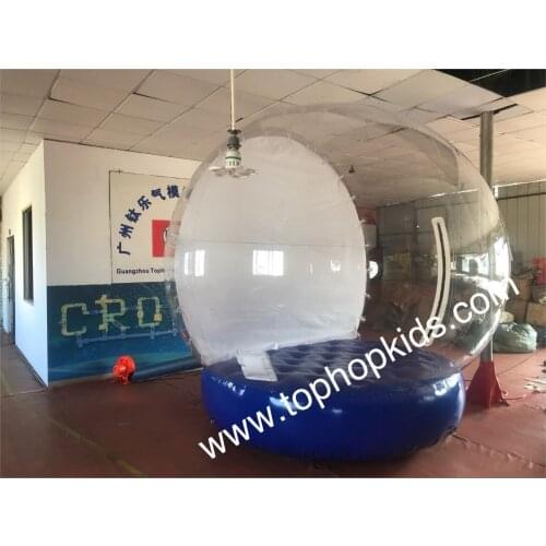 Giant inflatable halloween snow globe ,Lighted Giant Snow Globe for Christmas Decoration with factory price