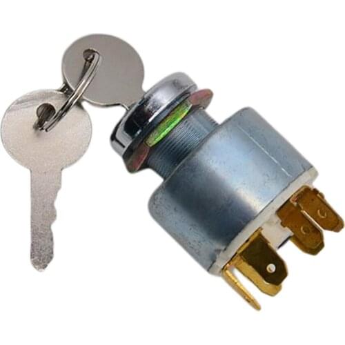 Key Switch Ignition Barrel & 2 Keys 12V 30amp Car Motorbike Motorcycle