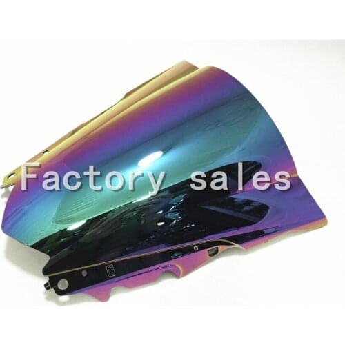 For Yamaha YZF R25 R3 2013 2014 2015 2016 2017 Iridium Windshield WindScreen Double Bubble 13 14 15 16 R 25 3