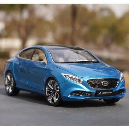 1/18 Alloy die-casting simulation car model GAC Trumpchi E-Jet adult collection childrens toys and gifts family display
