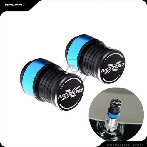 Motorcycle Accessories Wheel Valve Stem Cap Set Case for Honda NC700X CNC Aluminum