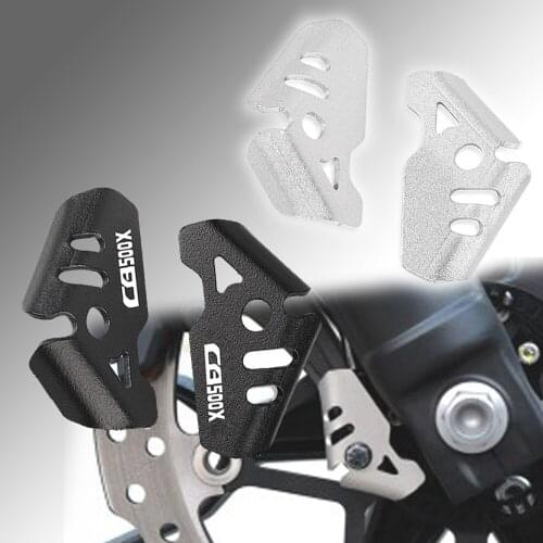 Motorcycle Accessories ABS SENSOR GUARDS FOR HONDA CB500X CB 500X CB500 X 2019-2021 CNC ABS Sensor Protection Cover Guards LOGO