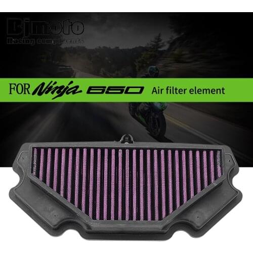 New Motorbike Air Filter Cleaner For Kawasaki ER6N/ER6F 650 12-16 EX650 NINJA 12-15 EX650 NINJA ABS 13-15 Motorcycle Replacement