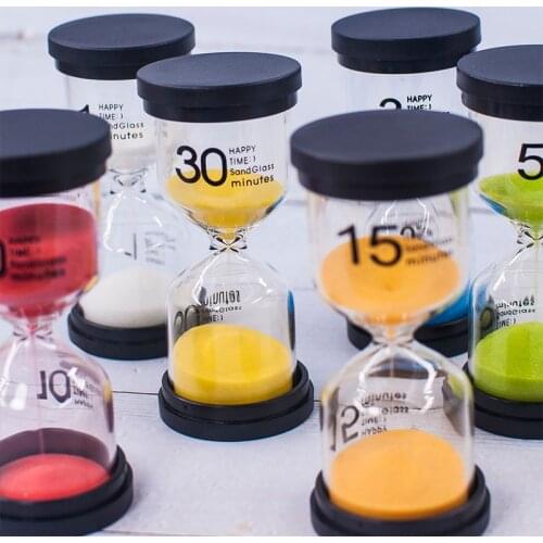5/10/15/30 minutes Sand Watch Hourglass Sandglass Sand Cook Clock Children Gift Sand Timer Home Decoration