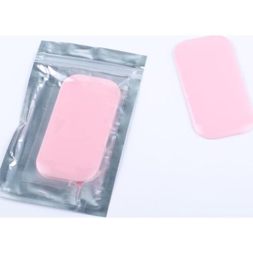 Silicone Eyelash Extension Stand Pallet Pad Grafted Eyelashs Forehead Sticker Lash Tray Holder Tool Forehead Sticker Silica Gel