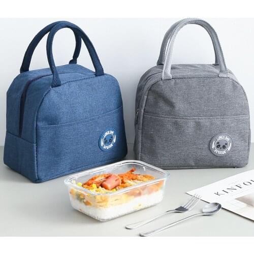 Portable Insulated Thermal Cooler Bento Lunch Box Tote Picnic Storage Bag Pouch Lunch Bags New Thermal Insulated Lunch Box Tote