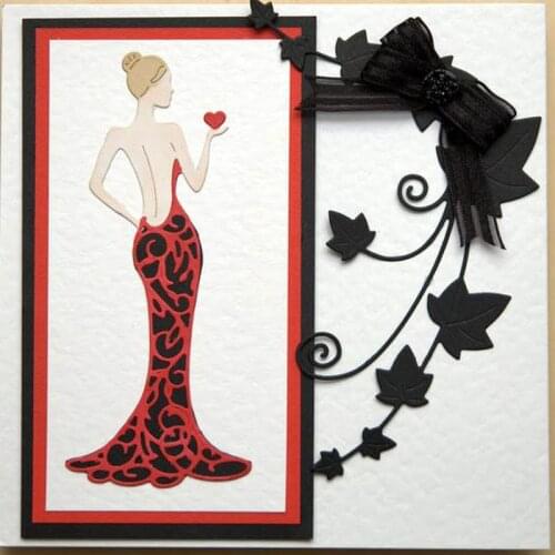 Cutting Dies Lovely Animals cute girl Carbon steel for DIY Creative Scrapbook Cut Stamps Dies Embossing Paper greeting card