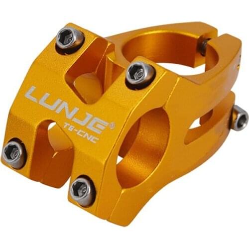 Adjustable Bicycle MTB Bike Aluminum Alloy Short Handlebar Stem 25.4mm Cycling Mountain Bike Parts Accessories