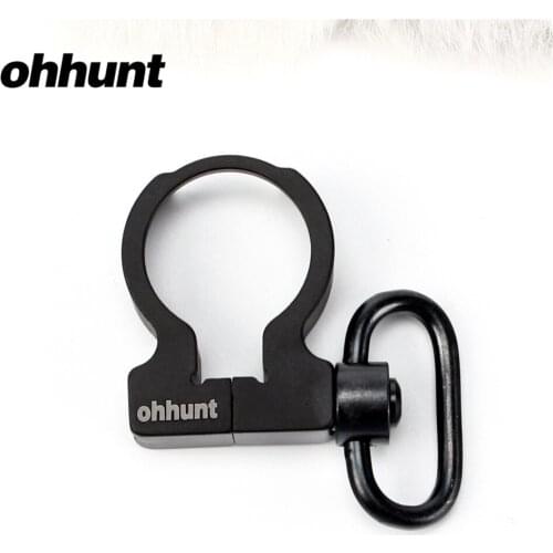 Weapon Tactical QD Quick Detach Black End Plate Sling Swivel Adapter Mount for Hunting .223/5.56 Carbines AR15 M4 Rifle
