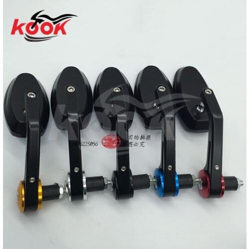 5 Colors Available motorcycle Accessories motorbike bar end mirrors moto ATV Off-road rearview mirror moto dirt pit bike scooter
