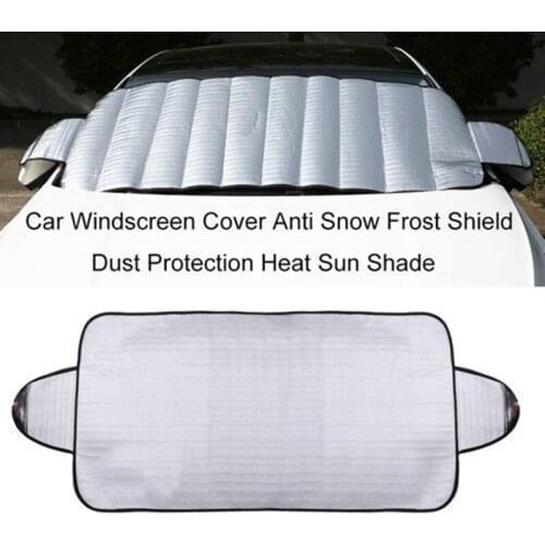 Car Windscreen Cover Dust Protector Anti Snow Ice Shield Car Windshield Shade Sun Cover Front Window Screen 150*70cm