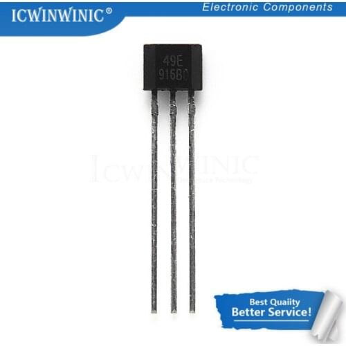 10piece 49E Hall element SS49E OH49E Hall sensor Hall Effect Sensor new In Stock