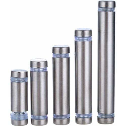 10pcs Double-headed advertising nails mirror nails for nailing glass board, wood board, plastic board 12x30mm/12x40mm/12x50mm