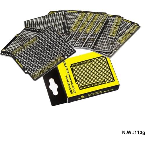 10PCS Keyestudio Prototype P CB Board For Arduino UNO R3 Shield Board FR-4 Environmentally Friendly