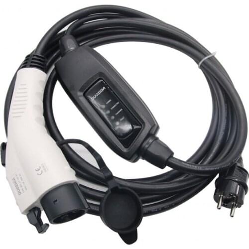 110-220V Mode 2 ev charging cable Duosida j1772 adapter 16A leaf charger