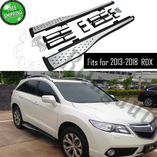 Side step fits for Acura RDX 2013-2018 2Pcs left right running board nerf bar car pedal side stairs