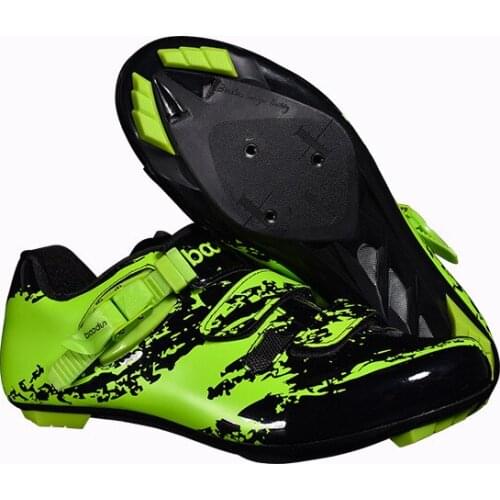 BOODUN cycling lock shoes road bike cycling lock shoes breathable anti - skid lock shoes J040031