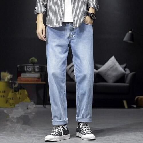ChoynSunday Straight Jeans For Men