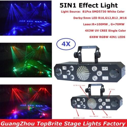 DHL/FEDEX Shipping Dj Disco Party Wedding Entertainment Stage Effect Lights Laser Flash Strobe DMX Effect Lights Good For KTV