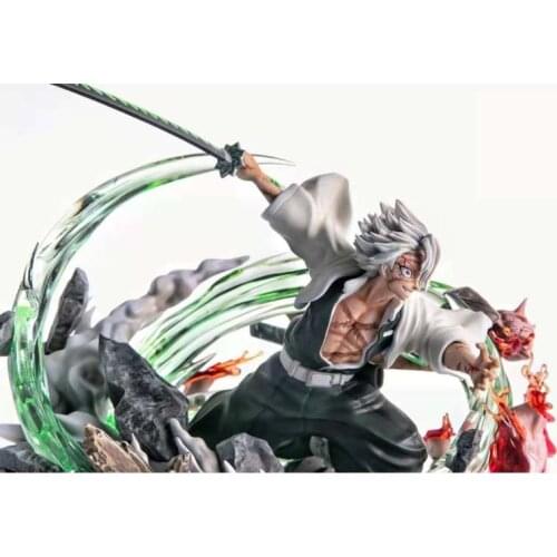 Demon Slayers Blade Carved Nine Wind Pillar Immortal Chuan Shiya GK Limited Statue Figure