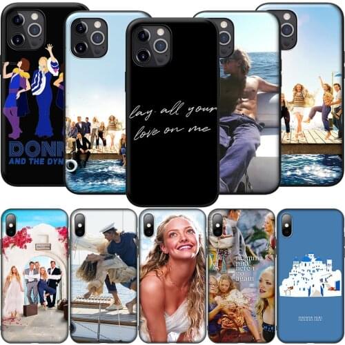 GX130 Mamma Mia Silicone Soft Case for iPhone 12 Mini 11 Pro XS Max XR X 8 7 6 6S Plus 5 5S SE 2020
