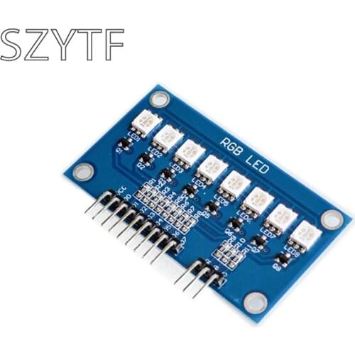 HW-43 5050 RGB full-color LED water lamp module / MCU water lamp development board