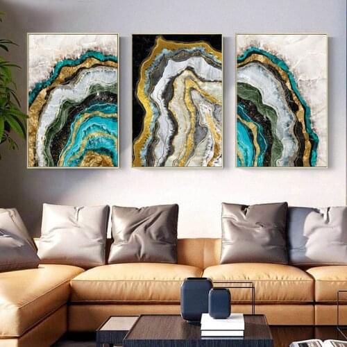 Golden Art Marble Abstract Painting 5d diy diamond painting full drill diamond embroidery kits diamond mosaic nordic art