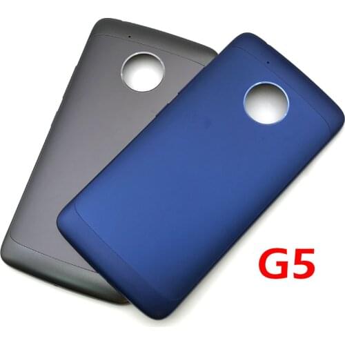 New Back Rear Cover For Motorola Moto G5 Battery Door Housing Battery Back Cover